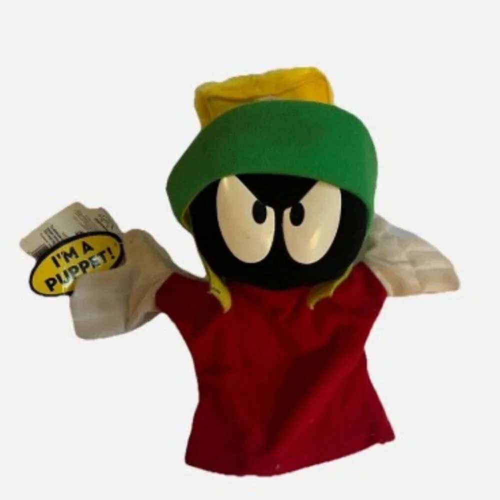 NWT 1994 Vintage Applause Looney Tunes MARVIN THE MARTIAN Hand Puppet